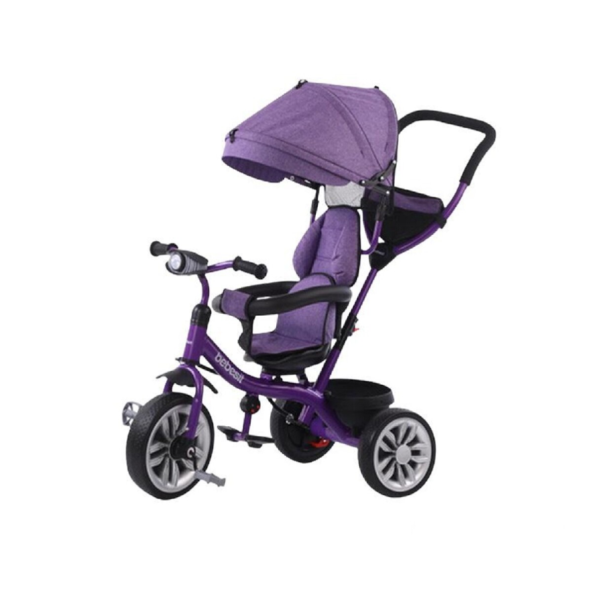 Bebesit Triciclo 360 asiento giratorio- violeta 