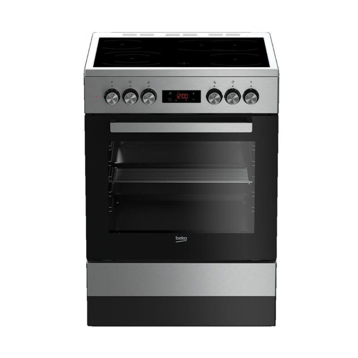 Cocina eléctrica vitrocerámica con horno Beko 