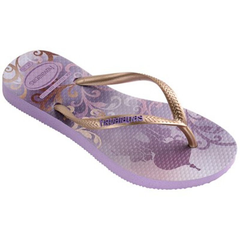 Sandalia de Niños Havaianas Kids Slim Princes Lila claro