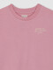 Camiseta Print Cocodrilo Rosa