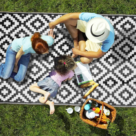 Alfombra Impermeable Patio Exterior Mosaico 150x240 M2