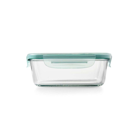 Oxo Gg 3.5 Taza Sello Hermético Smart Seal Vidrio Rectangular Recipiente