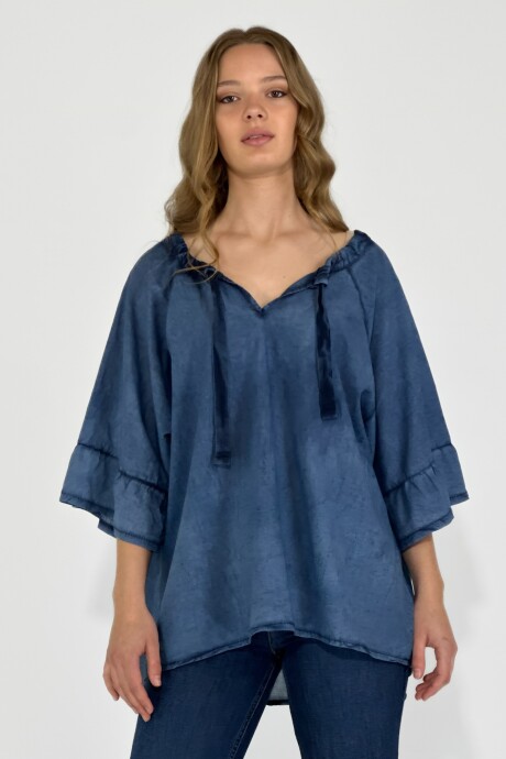 BLUSA BRERA Azul