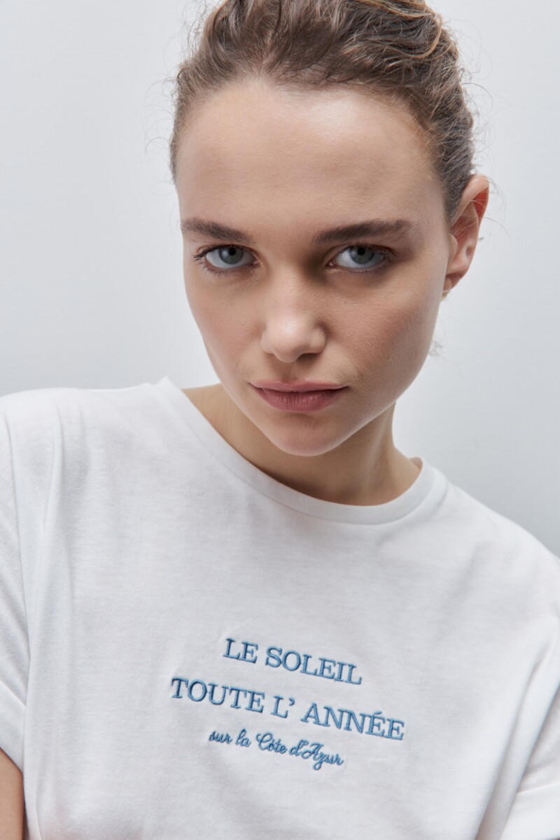 REMERA PONT Blanco
