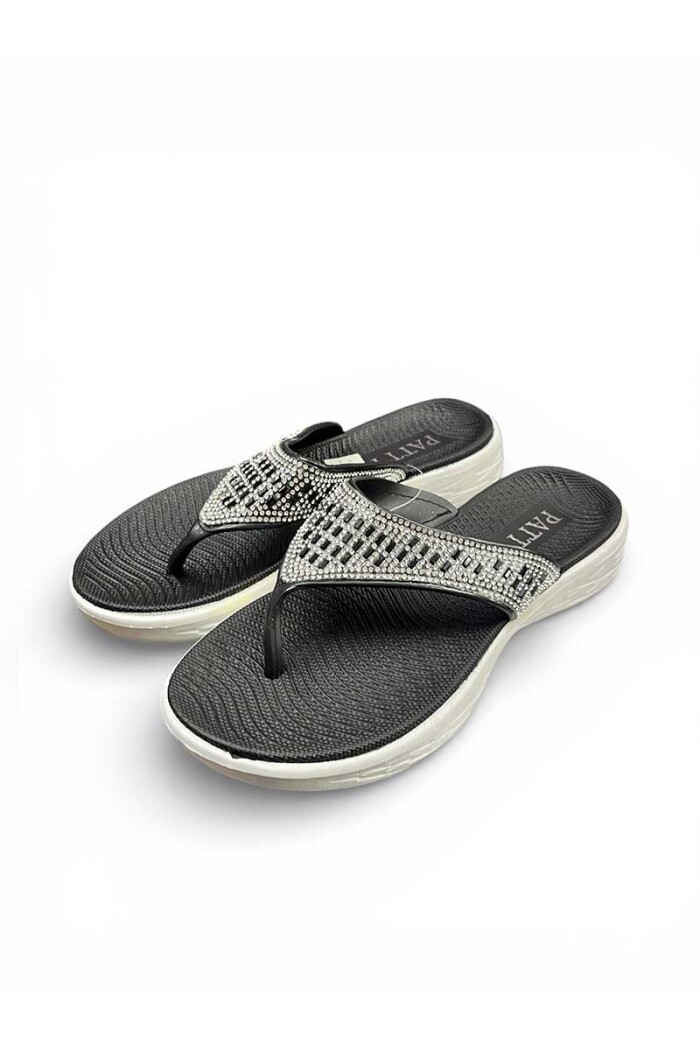 OJOTA SANDALIA PATTY STRASS Negro