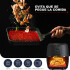Revestimiento Freidora Sin Aceite Silicona Antiadherente Variante Color Rojo