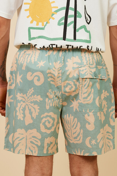 BERMUDA TOMIO RUSTY Verde