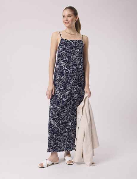 Vestido midi estampado Vestido midi estampado