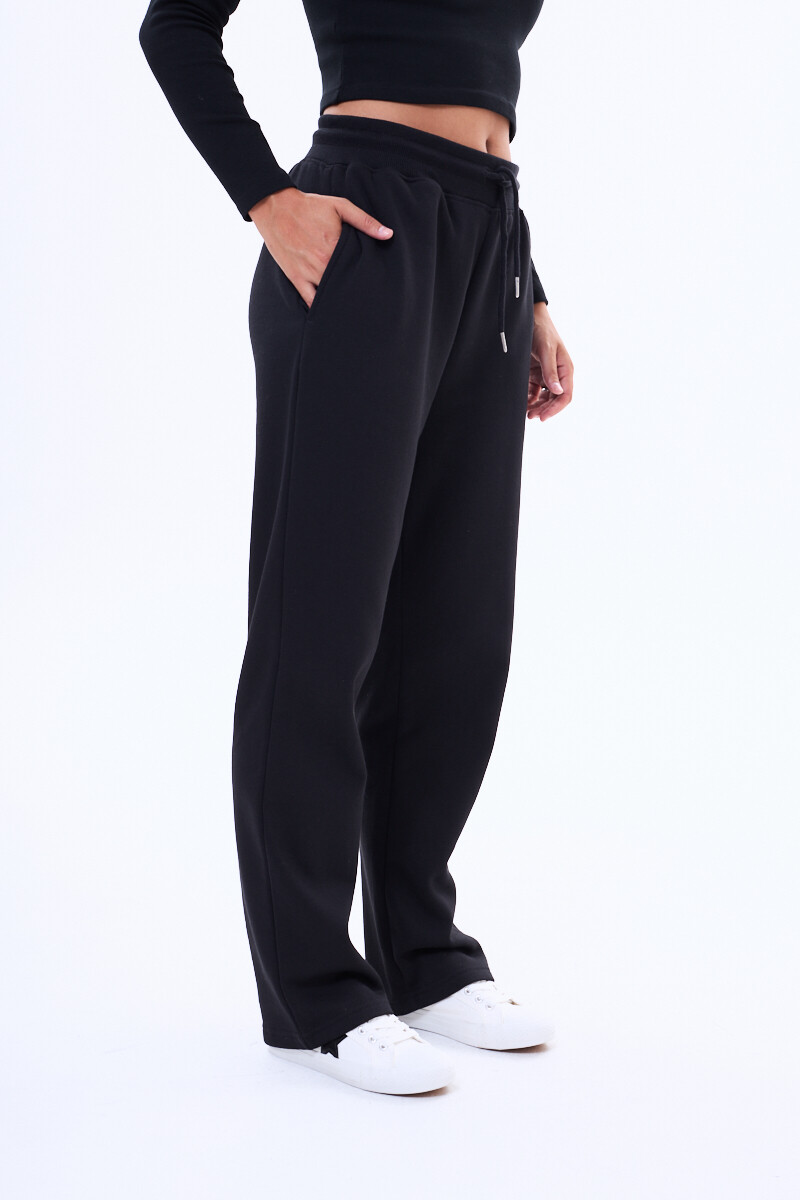 Pantalon felpa Filandia Negro