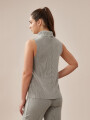 POLERA ONA GRIS MELANGE C