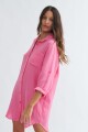 Camisa mangas 3/4 FUCSIA