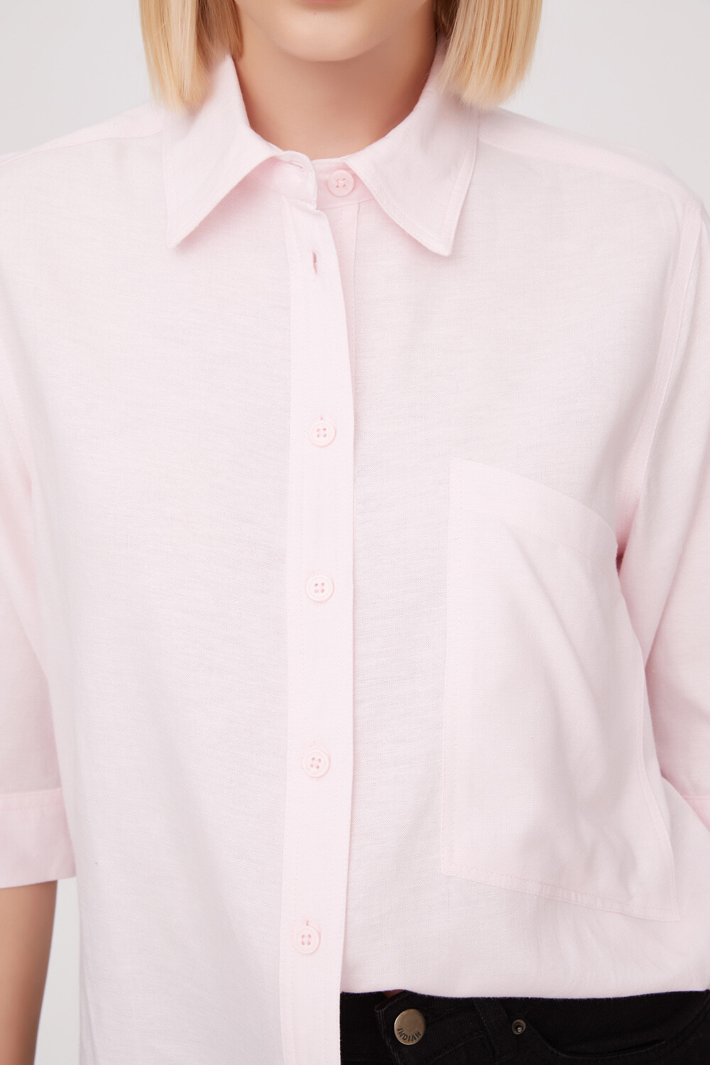 Camisa Aytana Rosa Claro