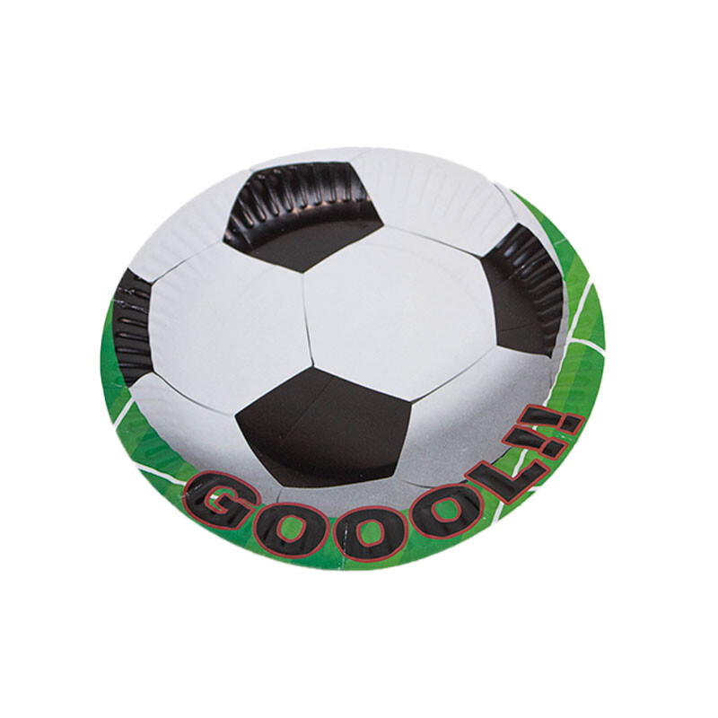 Plato Descartable Futbol x10 Plato Descartable Futbol x10