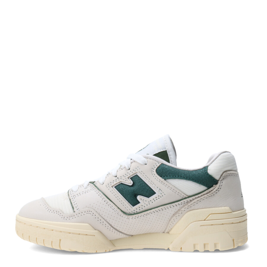 Championes Unisex New Balance 550 Urbano Court Beige - Verde