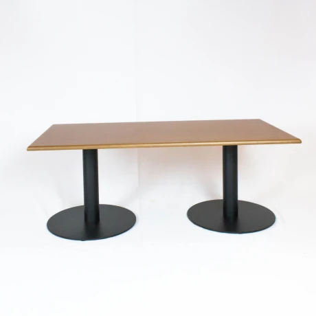 Mesa Hierro Ratona Doble 120x60