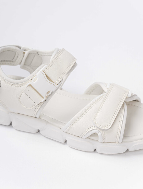Sandalia deportiva blanco