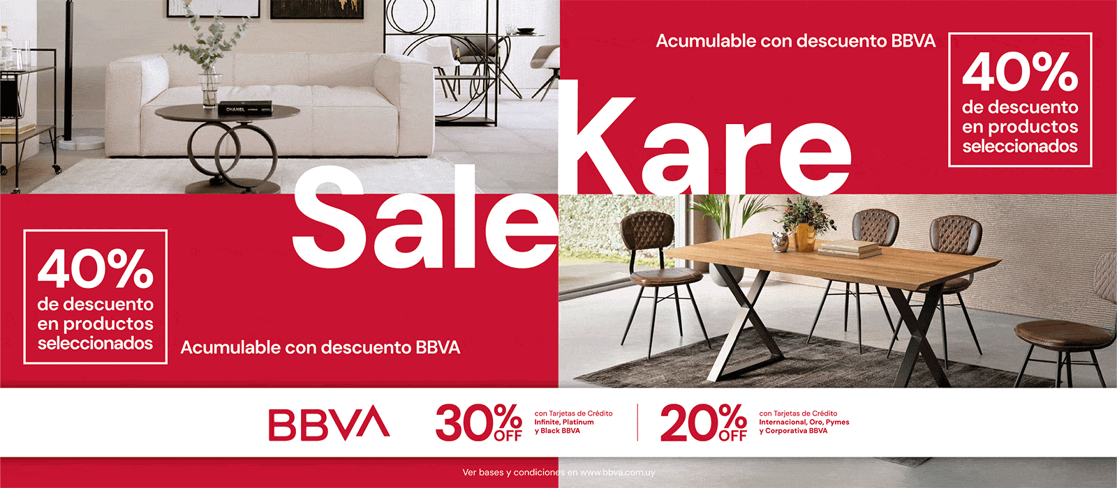 40% OFF PRODUCTOS SELECCINADOS DE KARE