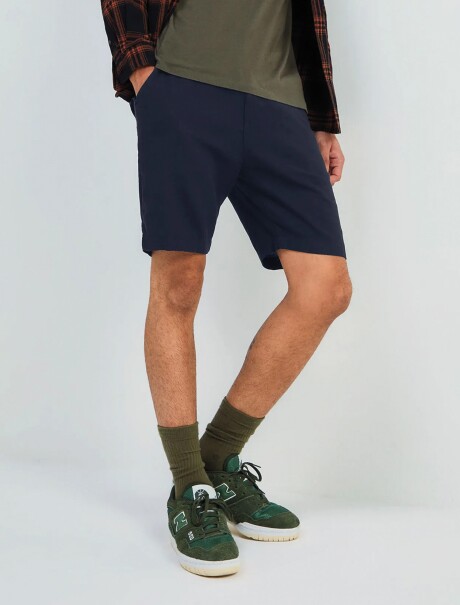 BERMUDA BÁSICA AZUL