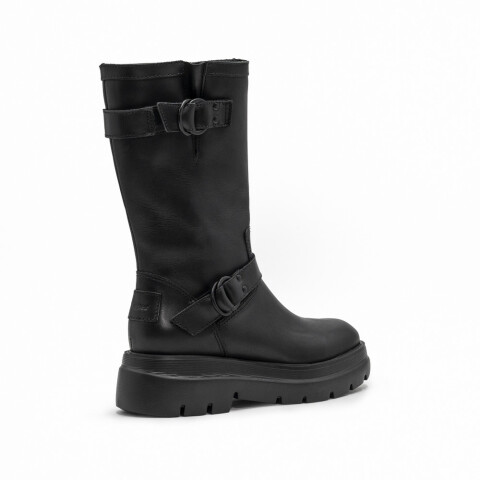 COURO BURNISH WOOD 24 PRETO