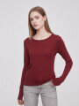 Remera Rimba Bordeaux