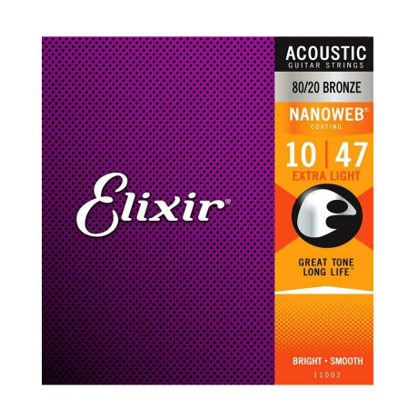 ENCORDADO FOLK ELIXIR NANOWEB 80/20 BRONZE 010 ENCORDADO FOLK ELIXIR NANOWEB 80/20 BRONZE 010