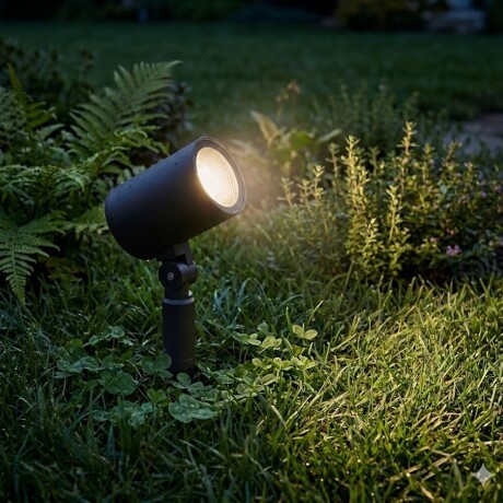 Pincho led 10W Aluminio negro IP65 24 volt 60º Pincho led 10W Aluminio negro IP65 24 volt 60º