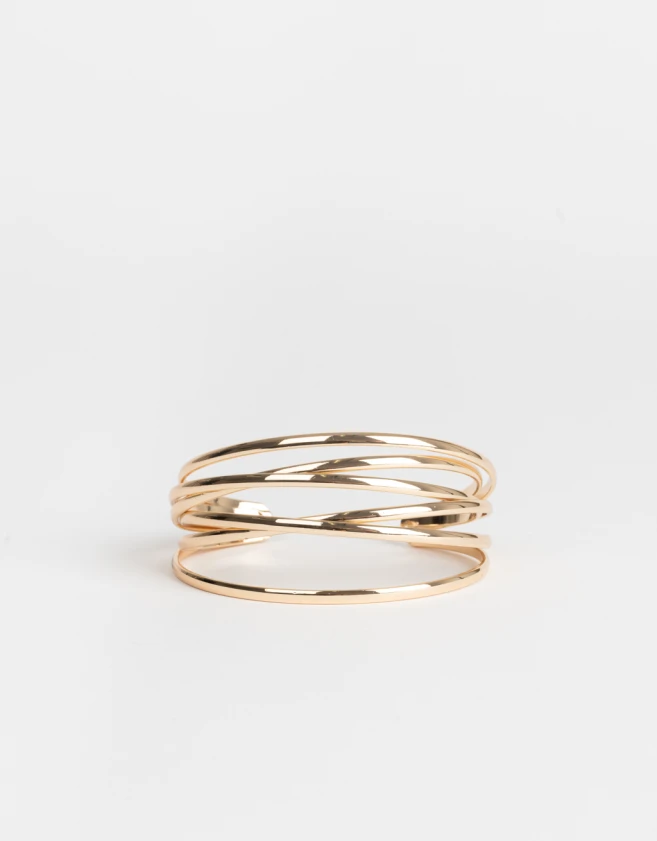 Brazaletes De metal Brazalete De Metal - Dorado