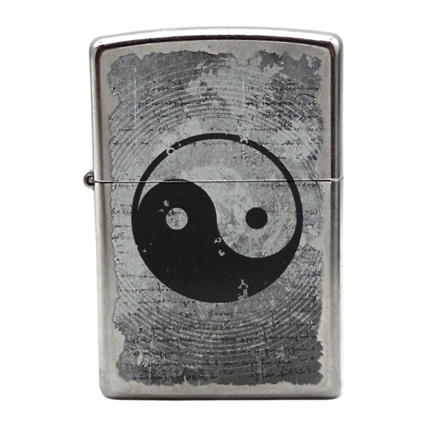 Encendedor ZIPPO 49772 Ying Yang Design - ZP497721 negrocombinado