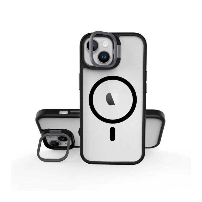 Protector Prodigee KickIt iPhone 15 bordes color negro Protector Prodigee Kickit Iphone 15 Bordes Color Negro