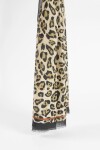 Pashmina animal print reborde animal print