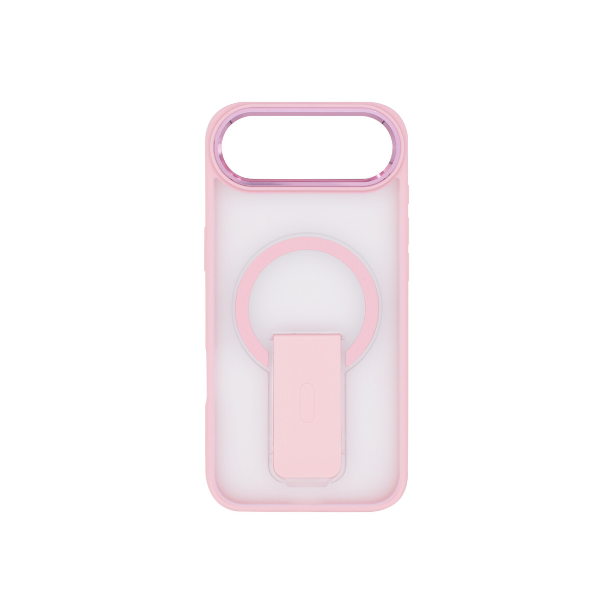 Protector para iPhone 17 Air Magsafe y soporte color rosa 