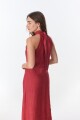 Vestido Lirio Bordeaux
