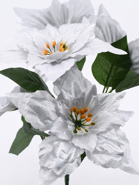 RAMO FLOR DE LIZ PLATEADO