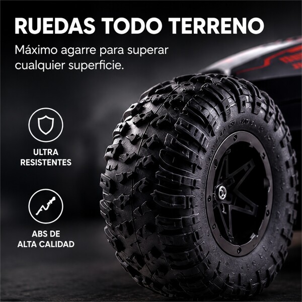 Auto Stunt a Control Remoto y por Gestos con Giro 180° Rojo 1