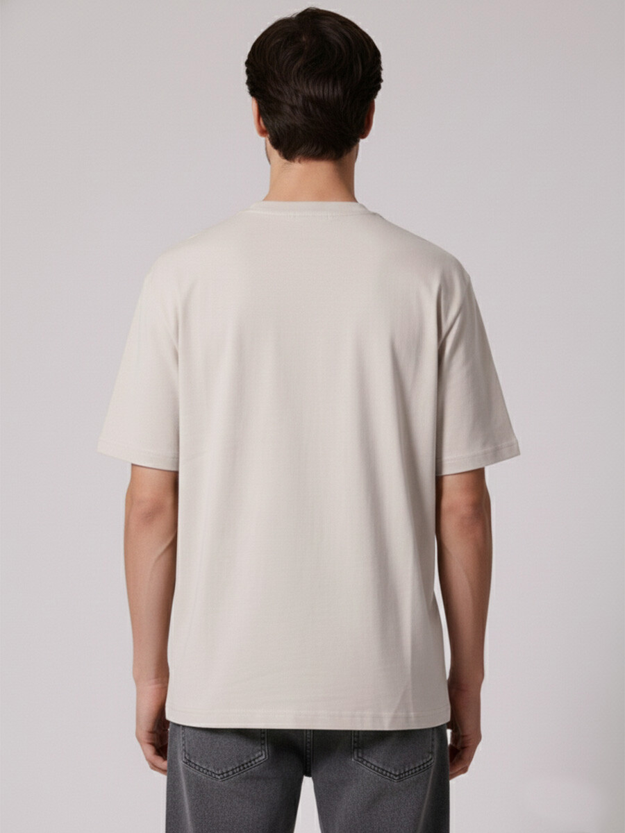 T-SHIRT SUBLIDO DIXIE Marfil