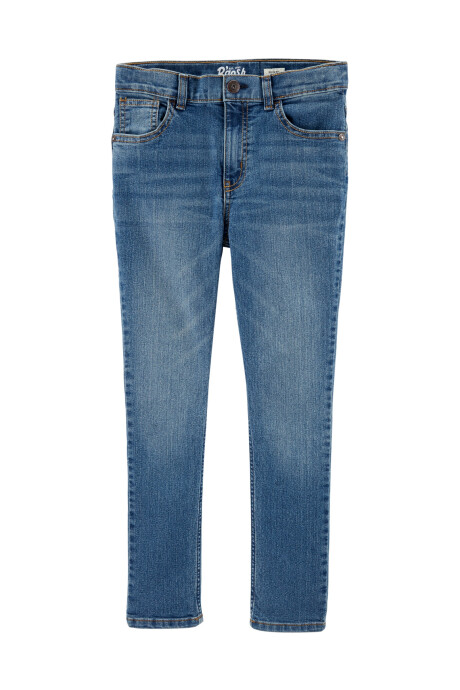 Pantalón de jean clásico. Talles 5-12 Sin color