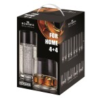 FOR HOME 8 VASOS: 4X320ML + 4X350ML BOHEMIA FOR HOME 8 VASOS: 4X320ML + 4X350ML BOHEMIA