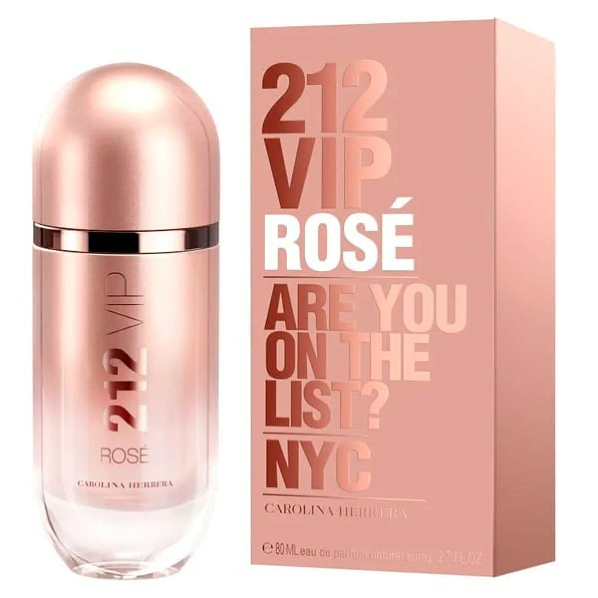 Carolina Herrera 212 Vip Rosé Eau De Parfum 80 Ml Mujer 