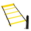 Escalera Coordinación 6 Mts Entrenamiento Con Bolso Amarillo