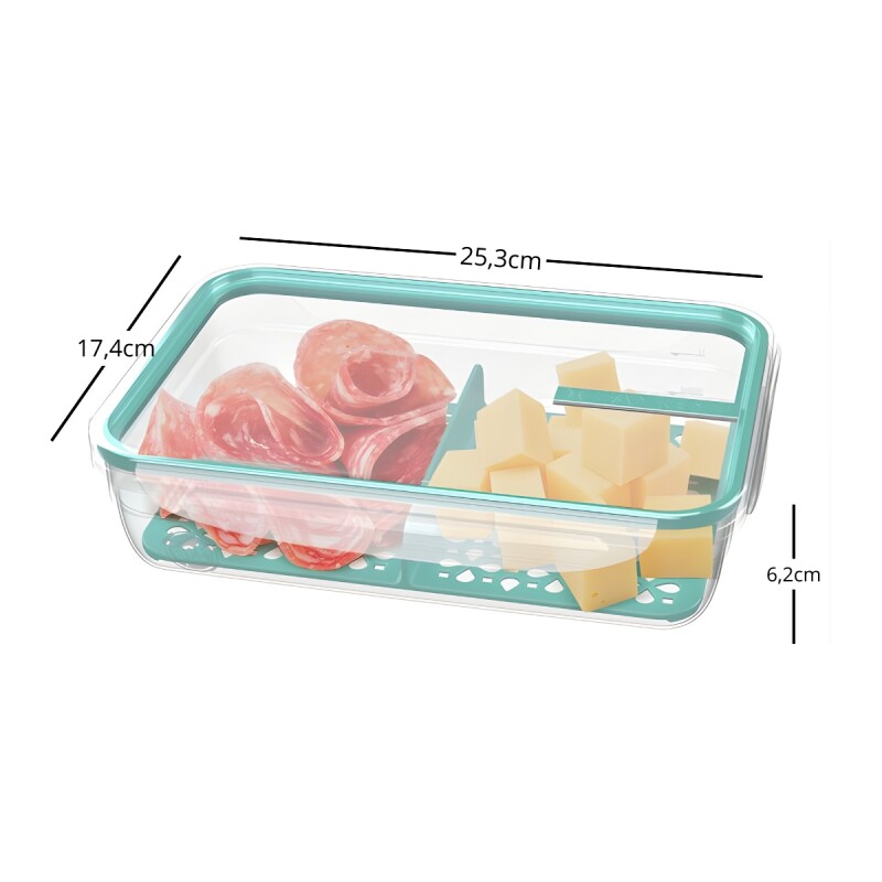 Pote con traba 1,6 lts VERDE