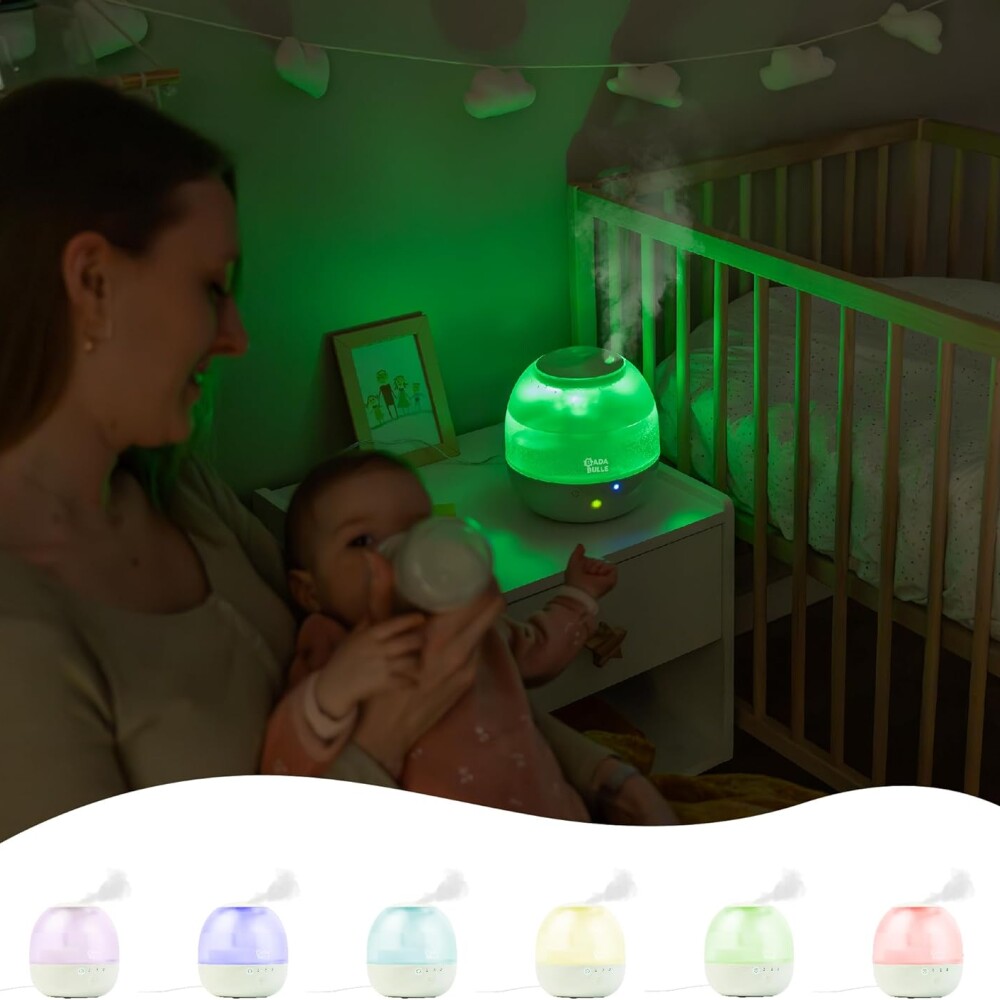 Humidificador con luz Bubble badabulle Humidificador con luz Bubble badabulle