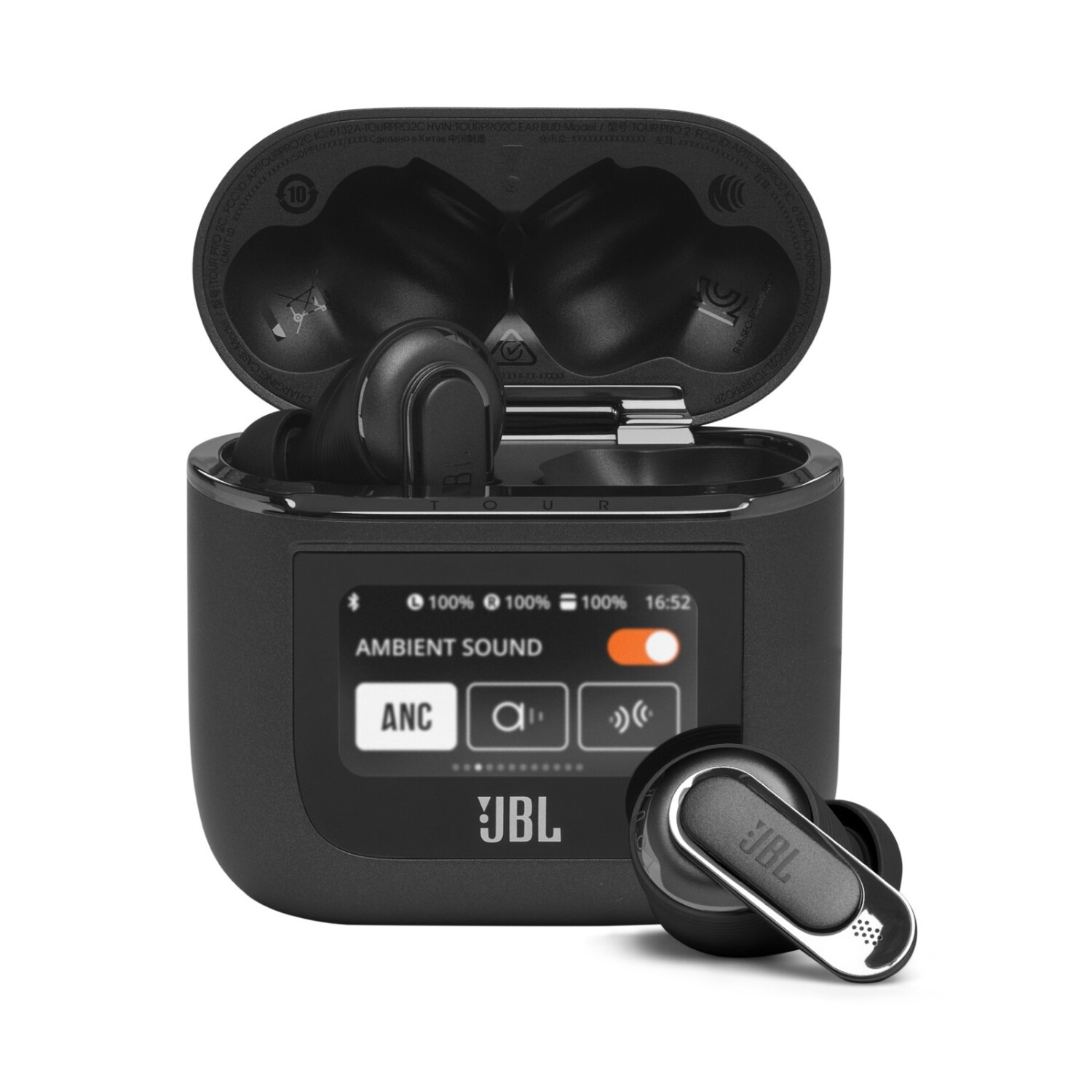 Auriculares Inalámbricos JBL Tour Pro 2 Bluetooth Cancelación de Ruido -  Black — Cover company
