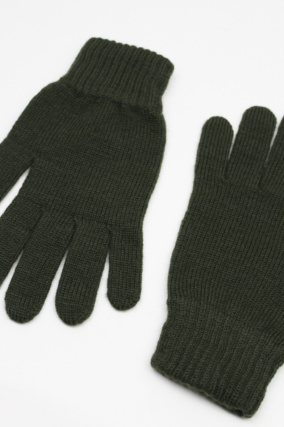 Guantes de Lana Verde