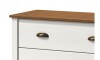 Cómoda 4 cajones - Madera maciza - Linea Colonial Blanco
