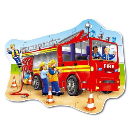 Puzzle Rompecabezas Bomberos 20 Piezas 001