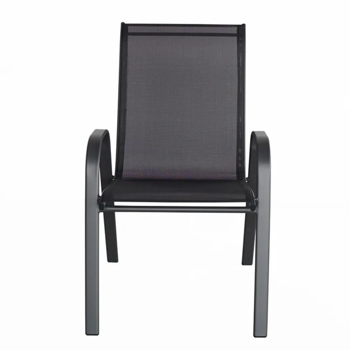 SILLA TEXTILINA PARA EXTERIOR NEGRO 