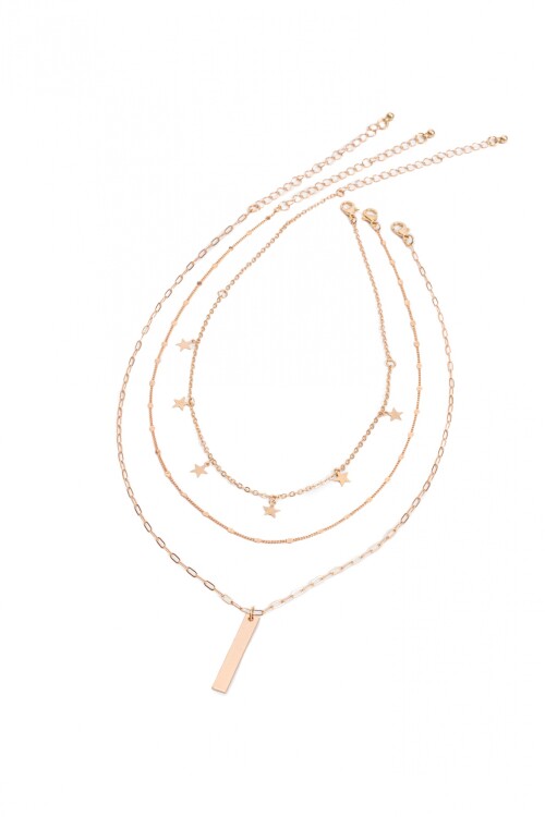 Collar Estrellas Dorado