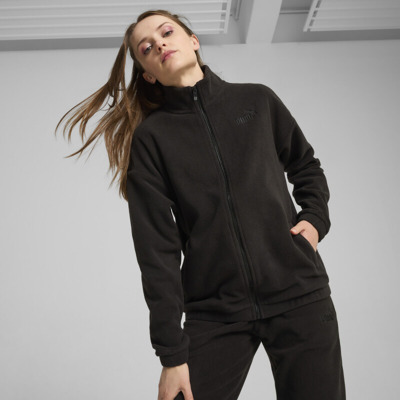 Campera Puma Ess Elevated Winterized Fz Mujer 681531 01 Negro