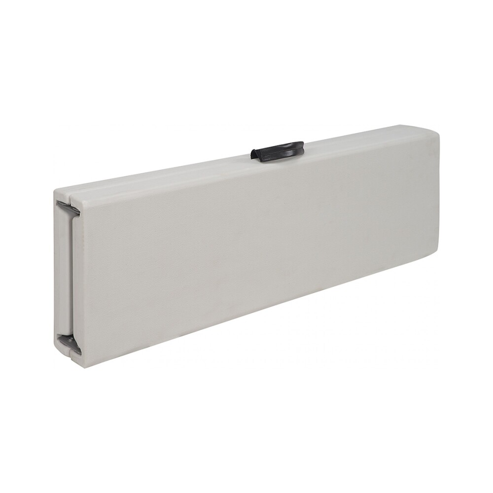 BANCO PLEGABLE POLIETILENO-Y-METAL BLANCO BAGAN