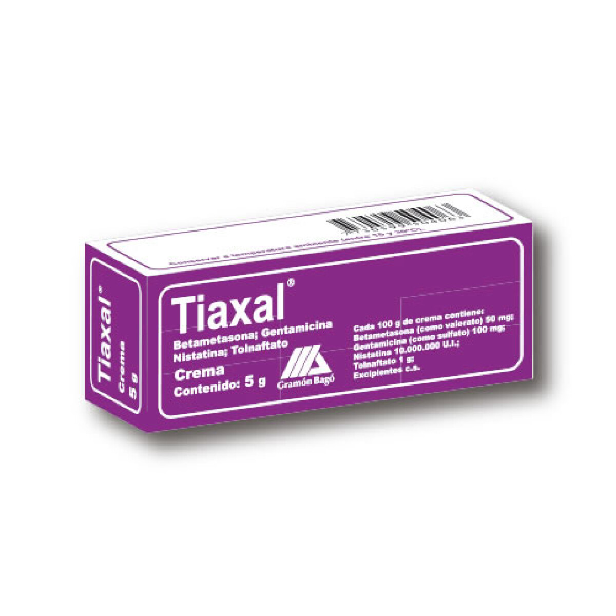 Tiaxal Crema 5gr – Antibiótico Tópico